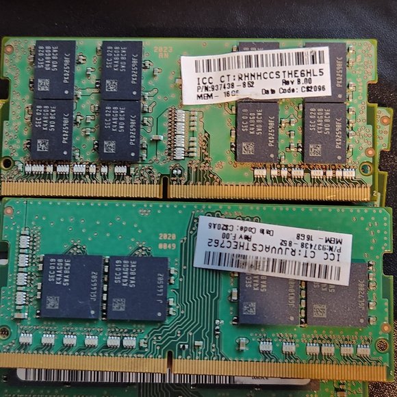 Samsung DDR4 16GB 3200 MHz PC4 SODIMM Non-ECC memory - Picture 2 of 2